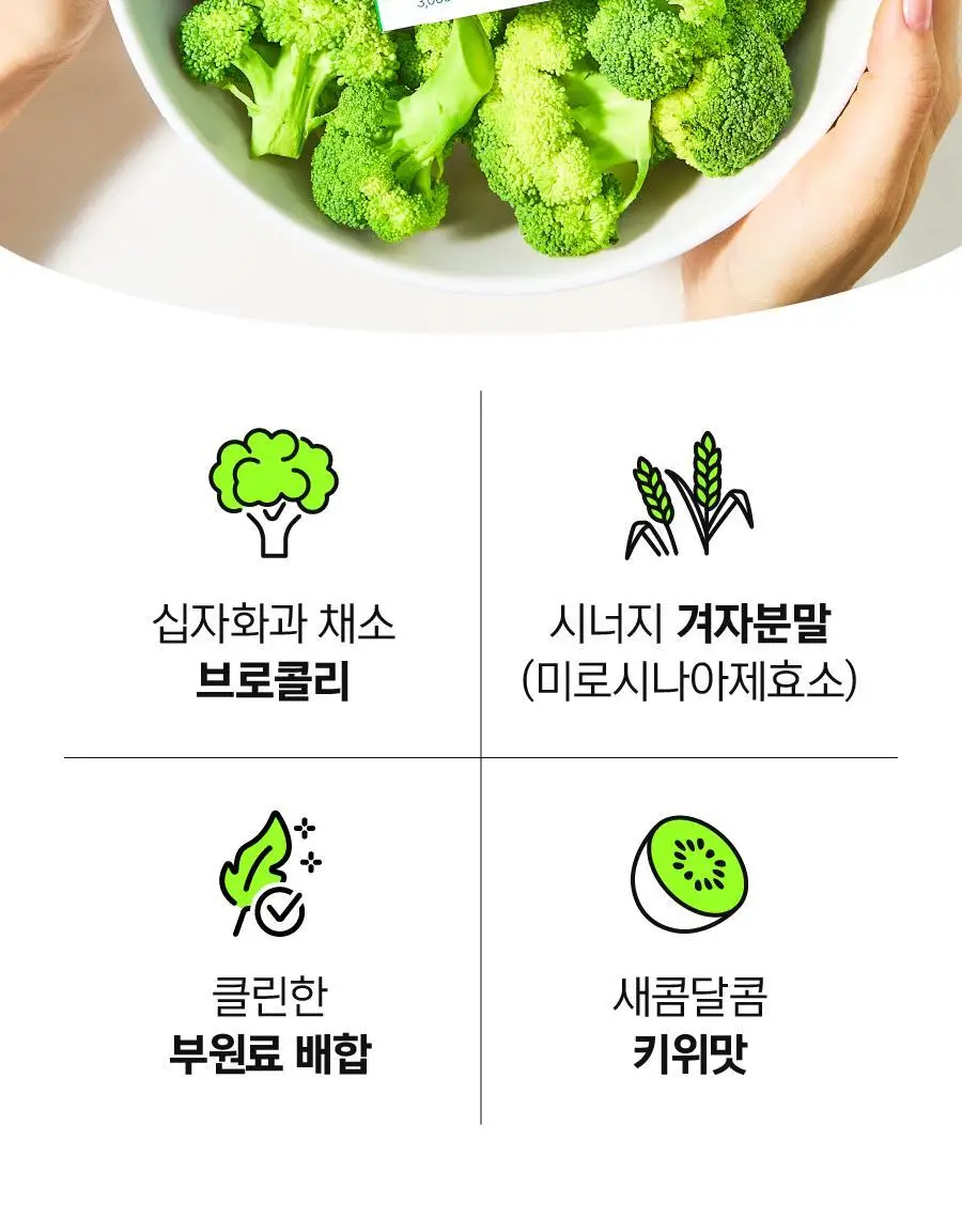 [키위맛] 길팁 브로콜리 씨앗 추출물 분말 설포수 14포(14일분) 상세페이지 2
